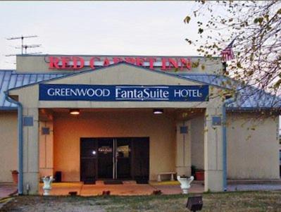 Red Carpet Inn Fanta Suites Hotel Greenwood Exterior foto